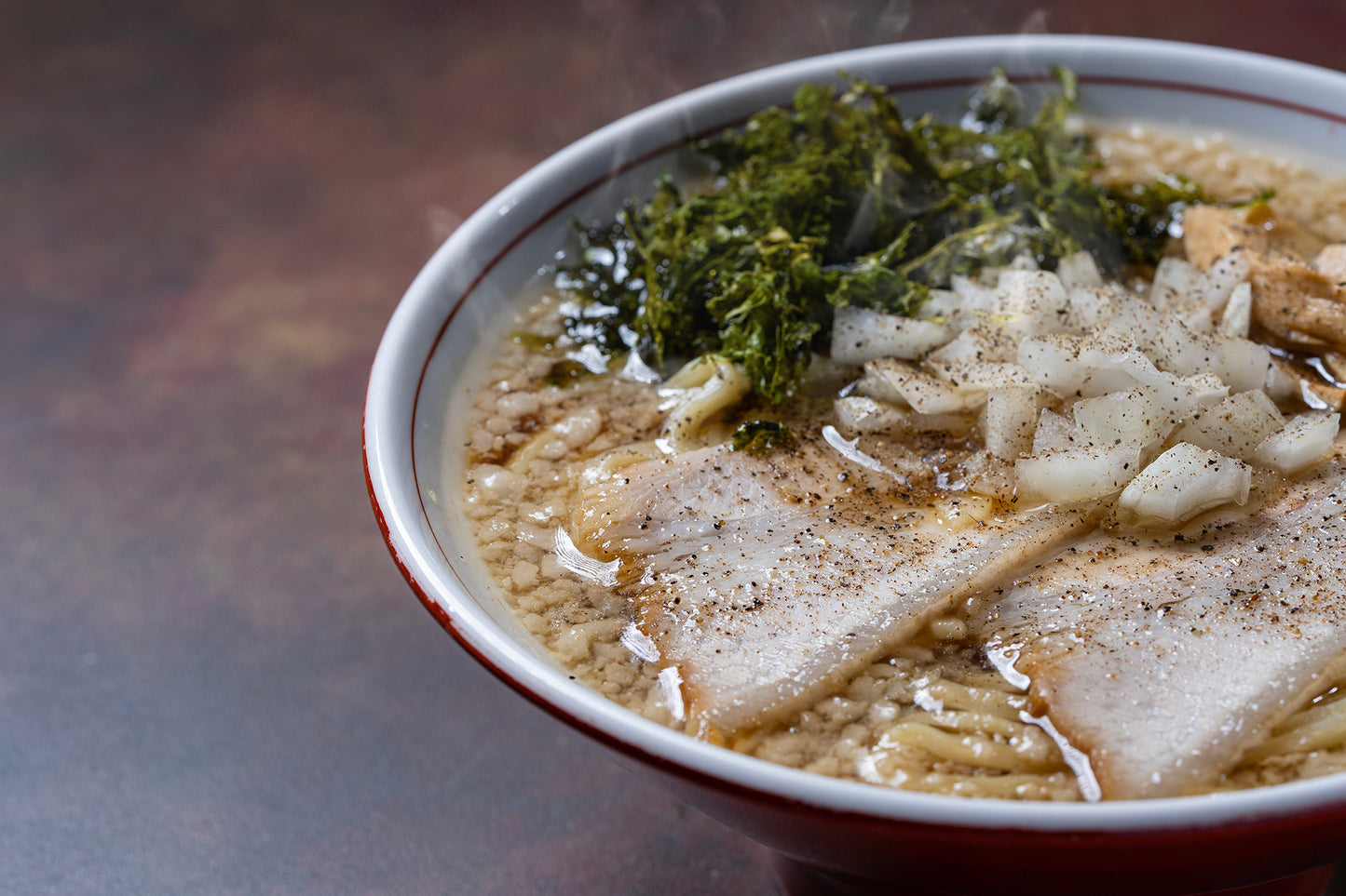【通販限定】極太背脂煮干そば